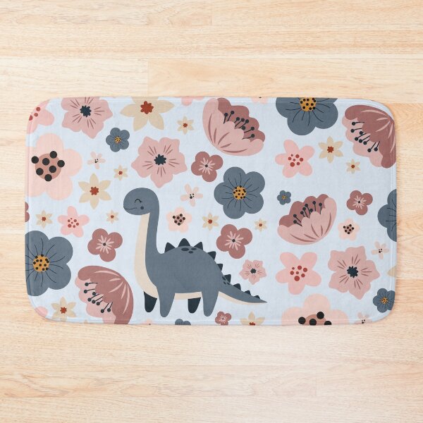 Item preview, Cute floral dinosaur designed and sold by AnulaArt.