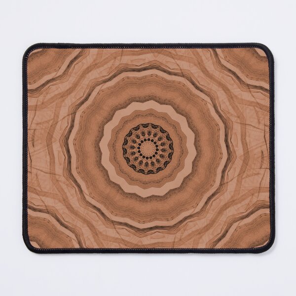 Item preview, Bohemian Floral Mandala Pattern in Peach designed and sold by Artistestella.