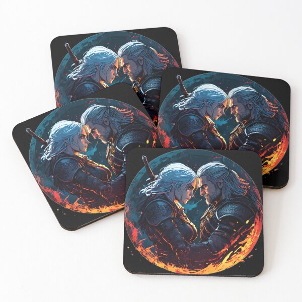 Item preview, Witcher Saga Fan Art:Geralt and Ciri, Witcher's Destined Duo designed and sold by mrGrayMan.