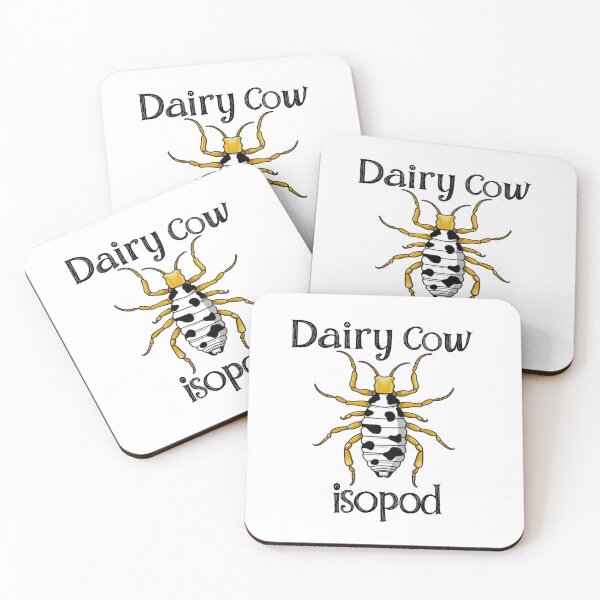 Item preview, Farm Fresh Chic: Dairy Cow Isopod Designs  designed and sold by RabiaDesigns.