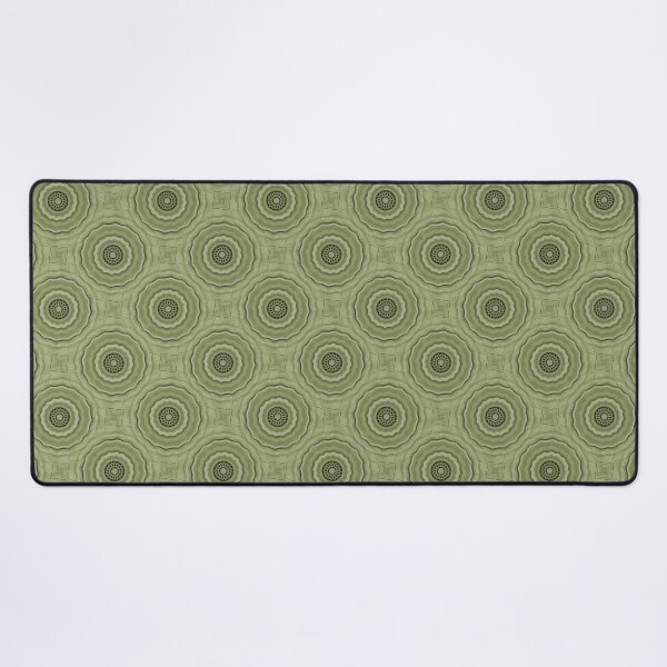 Item preview, Bohemian Floral Mandala Pattern in Green designed and sold by Artistestella.