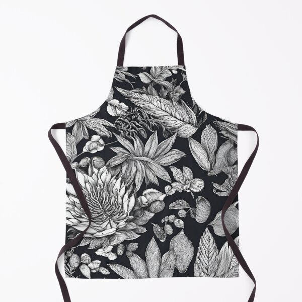 Item preview, Intricate Botanical Illustration in Monochrome designed and sold by Aqmean.