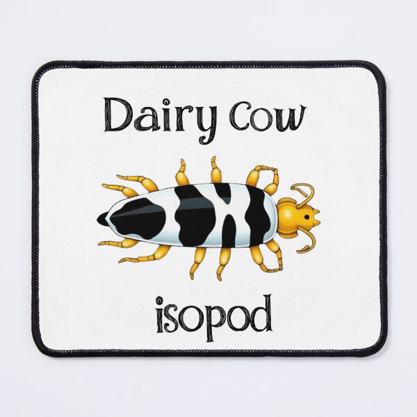 Item preview, Pasture Perfect: Unique Dairy Cow Isopod Creations designed and sold by RabiaDesigns.