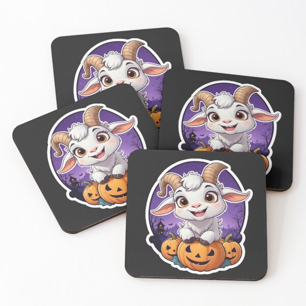 Item preview, Halloween Cartoon Goat designed and sold by Krieghorn.