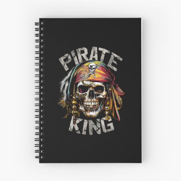 Item preview, Pirate Jolly Roger Skulls - "Pirate Skulls & Cutlasses: Pirate King" designed and sold by stickercuffs.
