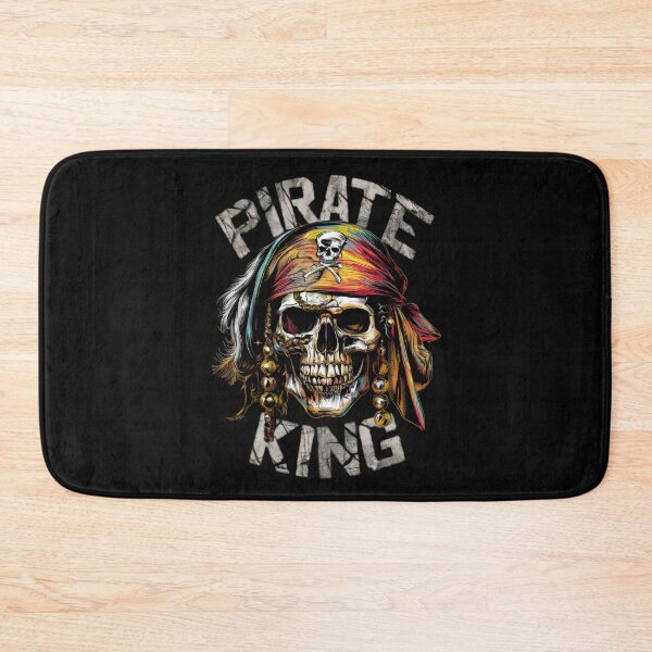 Item preview, Pirate Jolly Roger Skulls - "Pirate Skulls & Cutlasses: Pirate King" designed and sold by stickercuffs.