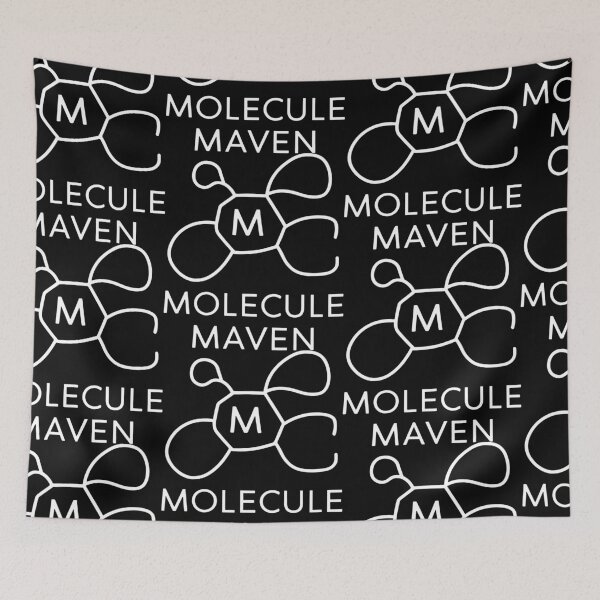 Item preview, MOLECULE MAVEN: Where Black and White Meet designed and sold by SplashTastic.