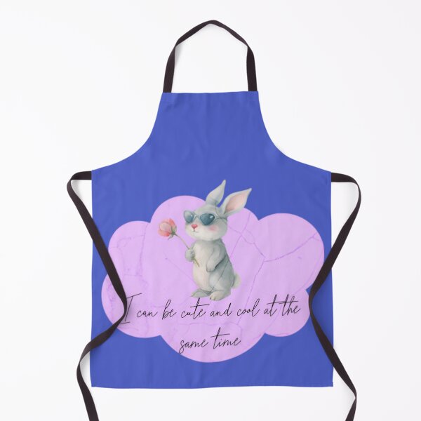 Item preview, White Bunny: I can be cute and cool at the same time - designed and sold by SparklingMoment.