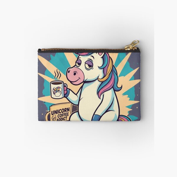 Item preview, Unicorn Coffee Addict designed and sold by CoolEnthusias.