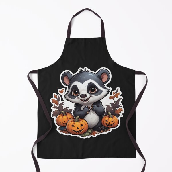Item preview, Halloween Cartoon Badger designed and sold by Krieghorn.