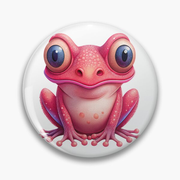 Item preview, pink frog designed and sold by jkrphoto.