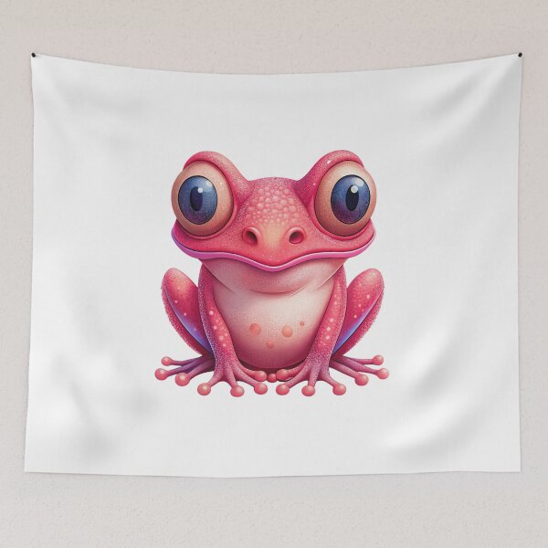 Item preview, pink frog designed and sold by jkrphoto.