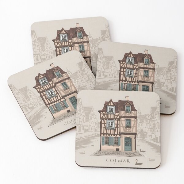 Item preview, Visit Colmar France Stricker  designed and sold by Simplehue.