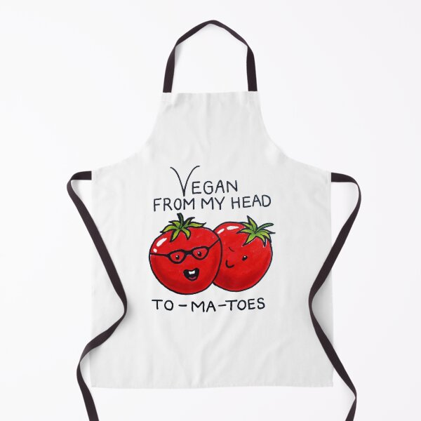 Item preview, Vegan From My Head To-Ma-Toes designed and sold by Inky Paige.