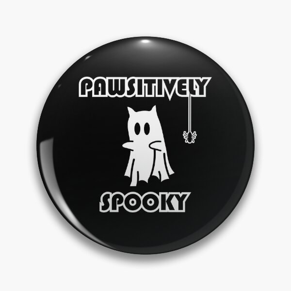 Item preview, Pawsitively Spooky Cat Ghost -  catween designed and sold by thereallama.
