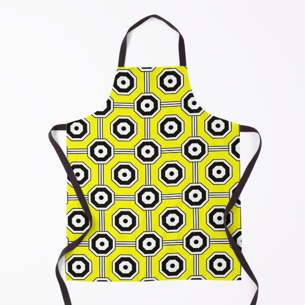 Item preview, Yellow Geometric Octagon Pattern Design designed and sold by PatternTitan.