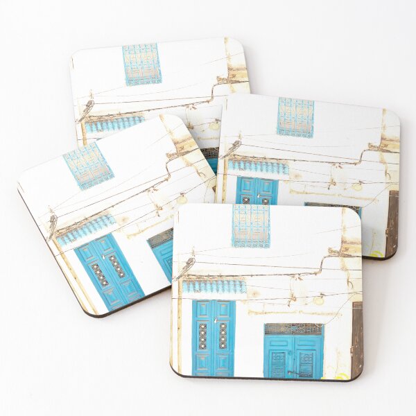 Item preview, Sousse House Facade Vertical designed and sold by eddiebarronshop.