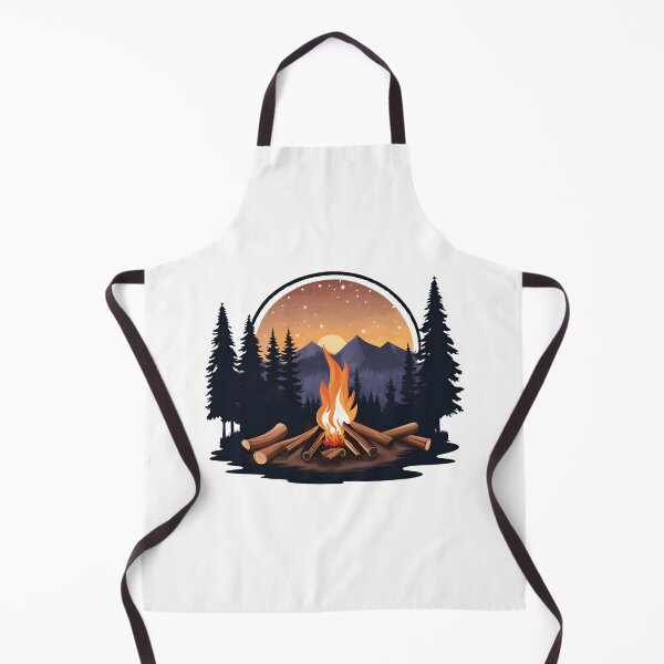 Item preview, Camping with Campfire At Forest designed and sold by Creastore.
