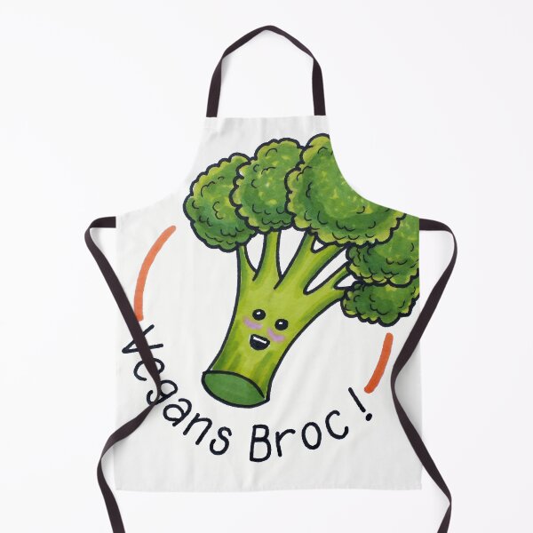 Item preview, Vegans Broc! Cute broccoli designed and sold by Inky Paige.