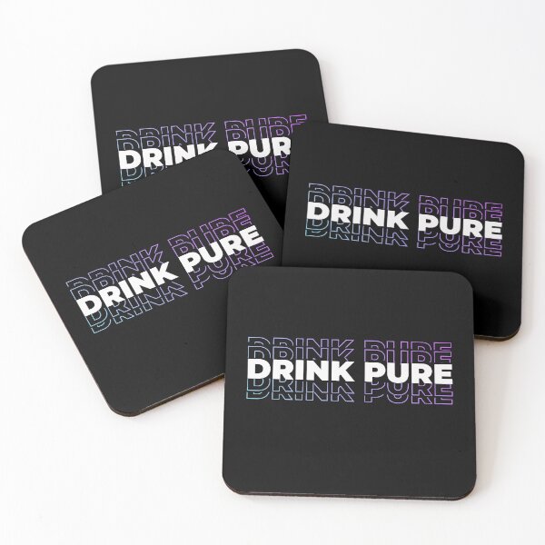 Item preview, Drink Pure designed and sold by xkiyal Art.