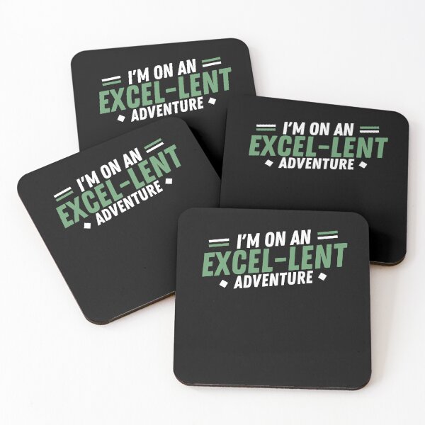 Item preview, I'm on an Excel-lent Adventure - Funny Accountant Spreadsheet Lovers designed and sold by DesignDazzles.