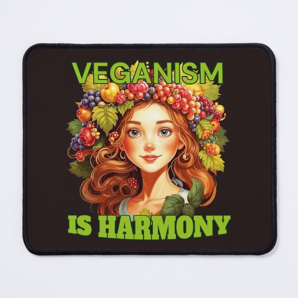 Item preview, Veganism is Harmony designed and sold by Greenvy.