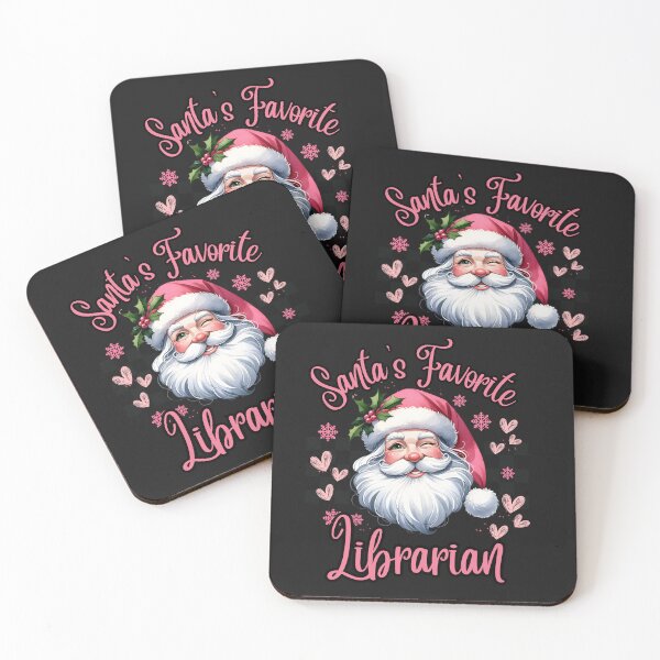 Item preview, Jolly Santa's Favorite Librarian designed and sold by AlienOccupation.