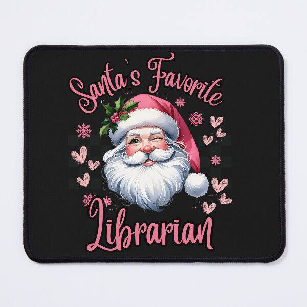 Item preview, Jolly Santa's Favorite Librarian designed and sold by AlienOccupation.