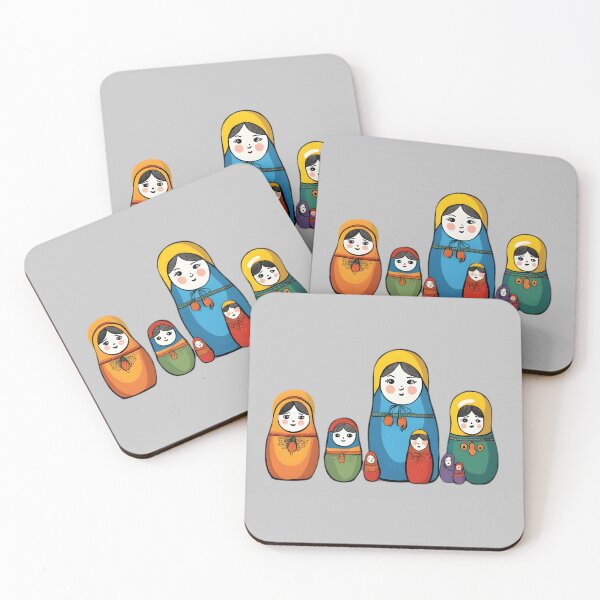 Item preview, Babushka Dolls designed and sold by elgatonocturno.