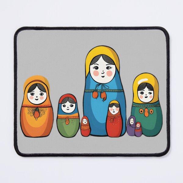 Item preview, Babushka Dolls designed and sold by elgatonocturno.