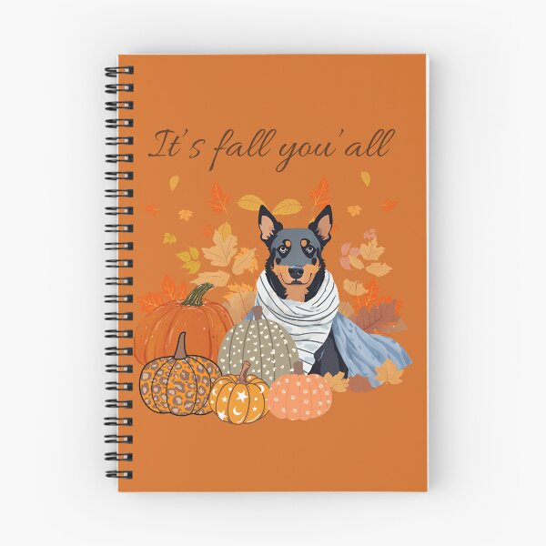 Item preview,  "It's Fall Y'all - Cozy Beauceron with Pumpkins and Leaves" designed and sold by GoodyPaws.