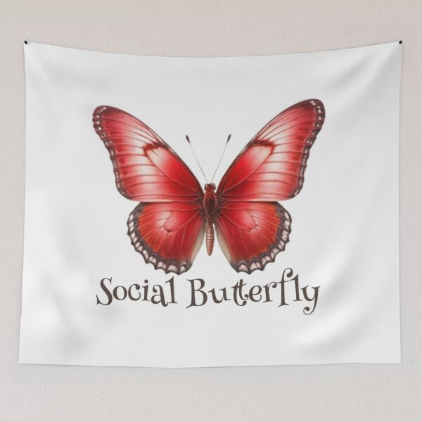 Item preview, Social Butterfly  designed and sold by Zeina Baki.