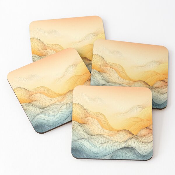 Item preview, Cool waves pattern.  designed and sold by ShazellArt.
