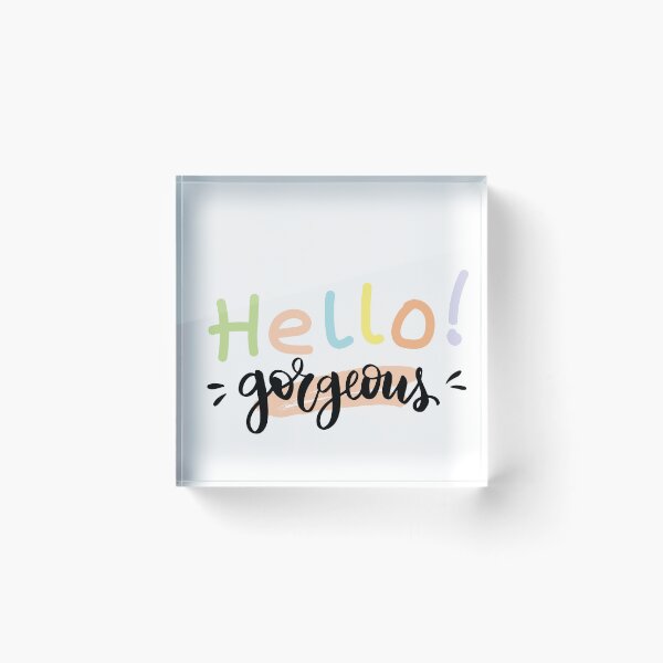 Item preview, Hello Gorgeous Preppy Girl designed and sold by Angie-Atelier.