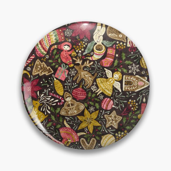 Item preview, Ditsy Christmas designed and sold by Gaia Marfurt.