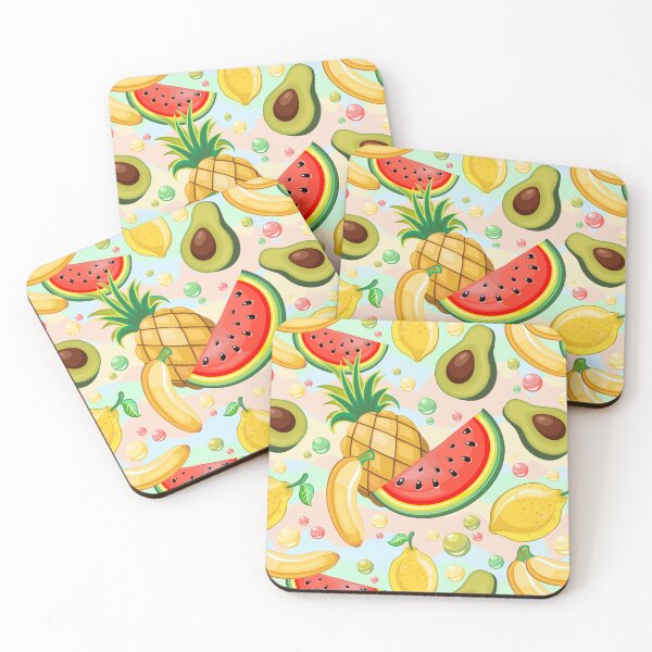 Item preview, Fresh Summer Fruits Pattern designed and sold by BluedarkArt.