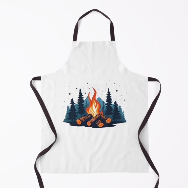 Item preview, Camping at Forest with Campfire designed and sold by Creastore.