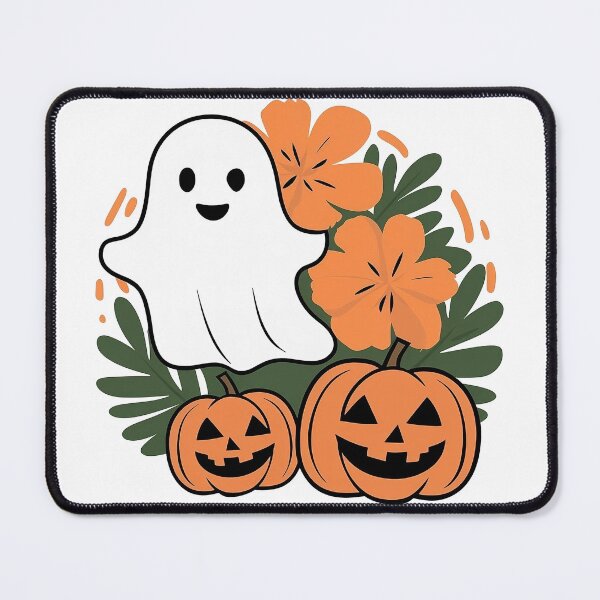 Item preview, cute ghost fall halloween pumpkin designed and sold by venavar.