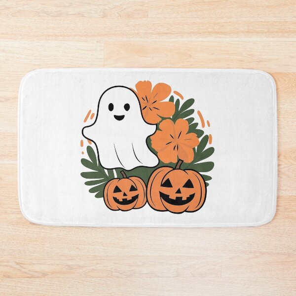 Item preview, cute ghost fall halloween pumpkin designed and sold by venavar.