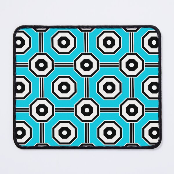 Item preview, Blue Geometric Octagon Pattern Design designed and sold by PatternTitan.