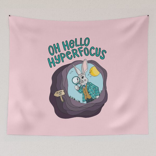 Item preview, Oh Hello Hyperfocus! designed and sold by Stevie-Please.