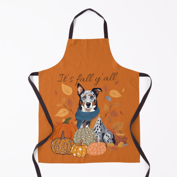 Item preview, "It's Fall Y'all - Cozy Beauceron with Pumpkins and Leaves" designed and sold by GoodyPaws.