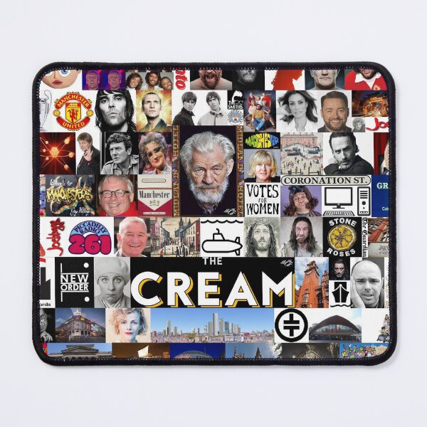 Item preview, The Cream of Manchester Collage Original 2020 designed and sold by MarkEdz.