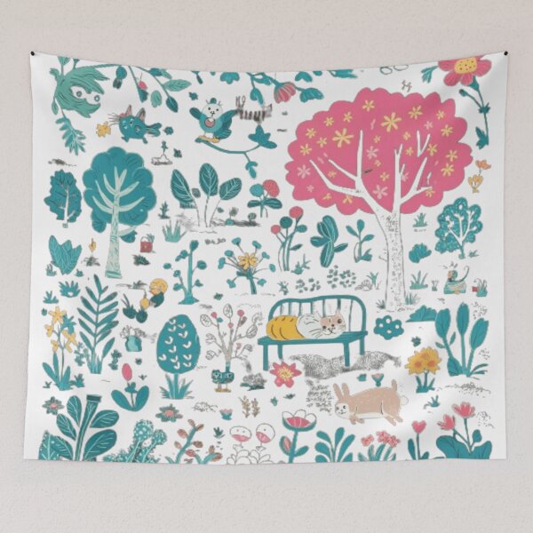 Item preview, A Tranquil Floral Oasis designed and sold by XquisiteFashion.