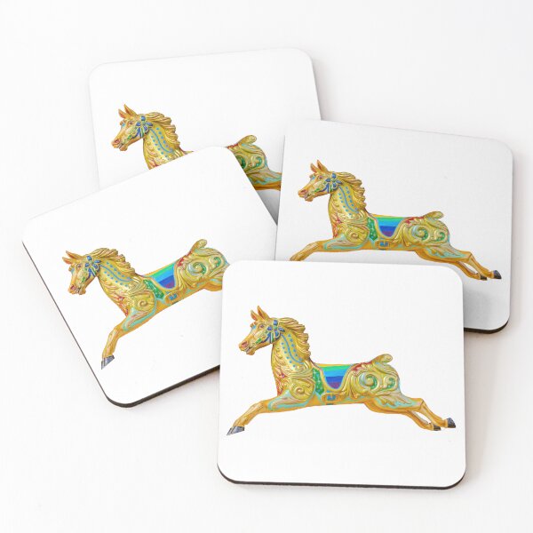Item preview, Multi-coloured Fairground horse galloper ride designed and sold by Dalyndigital Photography.