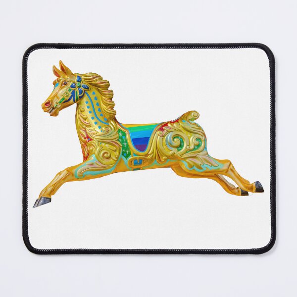 Item preview, Multi-coloured Fairground horse galloper ride designed and sold by Dalyndigital Photography.