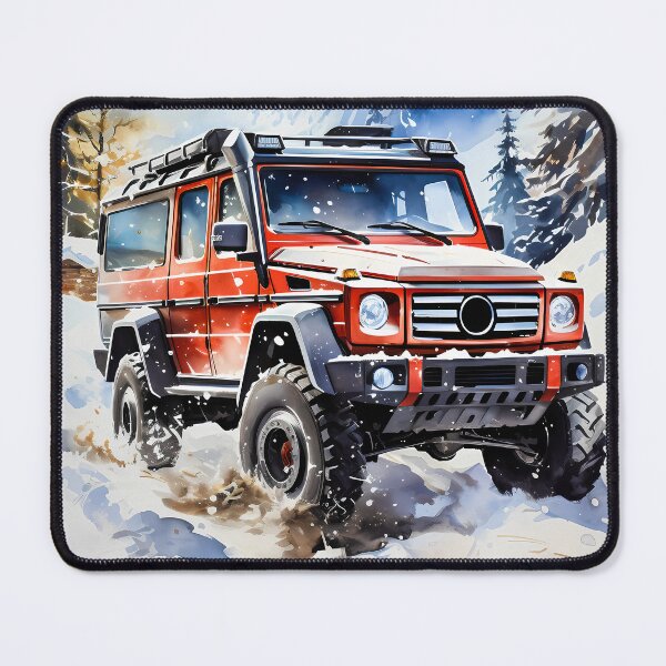 Item preview, Mercedes Snow Beast Conquering Mountains designed and sold by RevUpDesign.