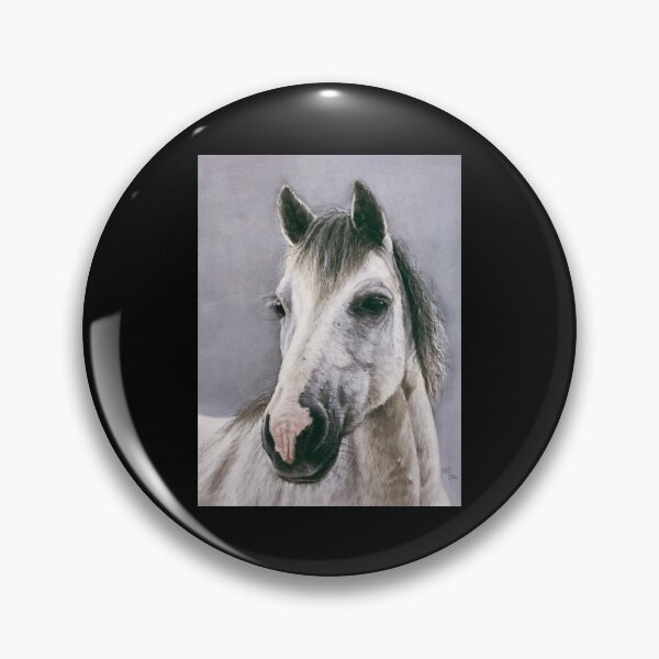 Item preview, Majestic white horse designed and sold by NathBros.