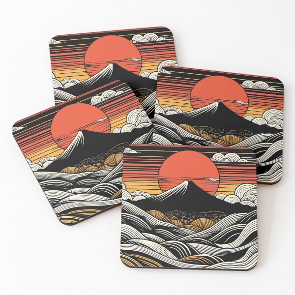 Item preview, Japanese Sunset designed and sold by Wanderdreaming.