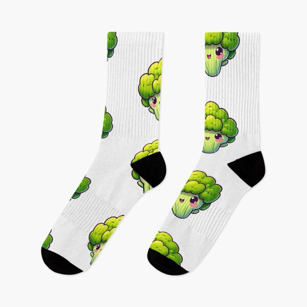 Item preview, Cute Cartoon Broccoli with Smiling Face designed and sold by Chokhdi289shop.